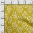 thumbnail image 2 of oneOone Silk Tabby Medium Yellow Fabric Block Fabric For Sewing Printed Craft Fabric By The Yard 42 Inch Wide, 2 of 5