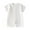 White, variant on FAIWAD Newborn Baby Unisex Cotton Romper Summer Jumpsuit Outfits Infant Boys Girls Cute Soft Bodysuit for Toddler
