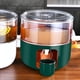 thumbnail image 5 of Dispensador de bebidas con grifo de Girado fresco Té Botella de agua fría Contenedor de agua para escritorio Verde Sunnimix Dispensador de bebidas, 5 of 8