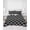 Black, variant on Quilts Twin Size, Black Morocco Soft Comforter Bedding Set for Bed, Boho Modern Minimalist Abstract Geometric Lightweight Quilted Bedspread with Pillow Cover(2 Pieces) for All Season, 68x86 Inch
