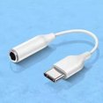 thumbnail image 1 of For Samsung A55 A35 A15 USB Type C To 3.5mm Jack Audio Cable Headphone Aux Adapter For Galaxy S24 S23 S22 S21 Ultra A53S A54 A34 White, 1 of 5