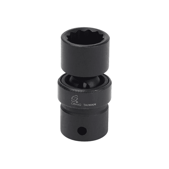 SUNEX SOC 19MM 1/2D IMP UNIV 12PT DP BLK