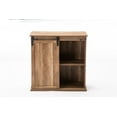 thumbnail image 4 of Weston Sliding Barn Door Wine Cabinet, 4 of 8