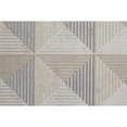 thumbnail image 6 of HomeRoots 5' X 8' Beige Gray And Ivory Geometric Stain Resistant Area Rug, 6 of 10