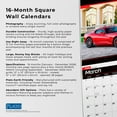thumbnail image 6 of American Sports Cars OFFICIAL | 2026 12x24" (Hanging) Square Wall Calendar | Plato, 6 of 9