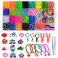 SHZHYIQIMR Handmade Colorful DIY Loom Bands Kit Braider 32 Grids/Box