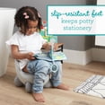 thumbnail image 2 of Infantino Potty Pals Potty Seat - Potty Training Toilet, Removable Bowl with Splashguard, Slip Resistant Feet, Gray Koala C29, 2 of 3