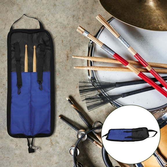 Raindrops Oxford Cloth Drum Stick Storage Bag Portable Drumstick Storage Pouch Drumstick Accessories