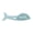 Blue, variant on Handheld Fish Scaler – Fish-Shaped Design with Cover, Stainless Steel Blade, Kitchen Tool for Removing Fish Scales