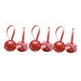 thumbnail image 4 of Campanas de Navidad 2023 BLESIY Decoración colgante de Navidad Rojo Colgante de campana, 4 of 8