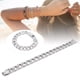 thumbnail image 4 of Pulsera de hip hop cadena de eslabones cubanos hipoalergénica elegante y elegante para mujeres para hombres para uso diario para decoración ANGGREK Otros, 4 of 8