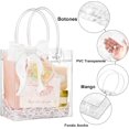 thumbnail image 3 of 50Pcs XL Grande Bolsas Transparentes para Dulces con Asas y Botón(25 * 25 * 9 cm) - Bolsas de Regalo Plástico, Bolsas de Dulces para Fiestas para Compras, Bodas, Dulces, Regalos Infantile, 3 of 4