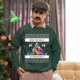 thumbnail image 5 of Christmas Sweatshirt, Deck the Halls with Bowling Balls Funny Christmas Sweatshirt, Unique Holiday Bowling Lover Sweatshirt, Holiday Gift for Women & Men, 5 of 5