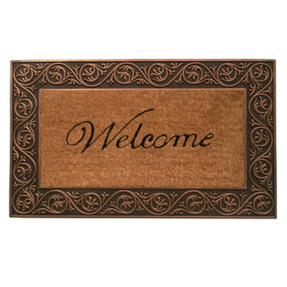 Calloway Mills 10003WELC Prestige Bronze Welcome Outdoor Doormat 18" x 30"