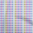 thumbnail image 1 of oneOone Cotton Flex Medium Blue Fabric Geometric Sewing Fabric By The Yard Printed Diy Clothing Sewing Supplies 40 Inch Wide, 1 of 1