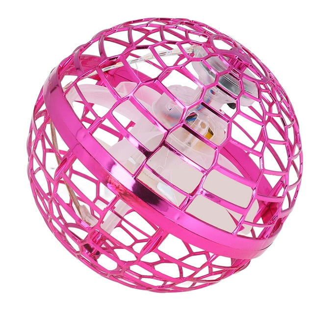 Juguete De Bola Voladora Para Niños Con Luz LED Diseño Seguro Batería Recargable Material ABS Y PP Para Juegos En Interiores Y Exteriores