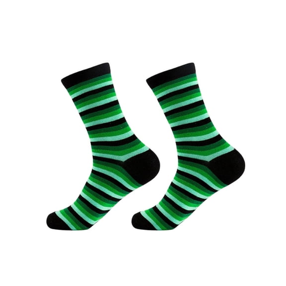 St Patrick Knitted Socks Under $5! Kadlawus St Patrick’s Day Socks, Mid Calf Knitted Unisex Socks, Casual Holiday Party Wear, Novelty Socks, Green Socks, Gift for Friends, Irish Theme