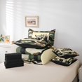 thumbnail image 6 of Feelyou Woodland Wolf Bedding Comforter Set 7pcs, Retro Western Camo King Bedding Sets, 6 of 8