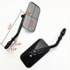 thumbnail image 2 of Riwesomey 2 piezas Motor espejos retrovisor montaje ajustable gran angular visión resistencia a la corrosión piezas de ciclomotor reemplazo Accesorios para motos, 2 of 6