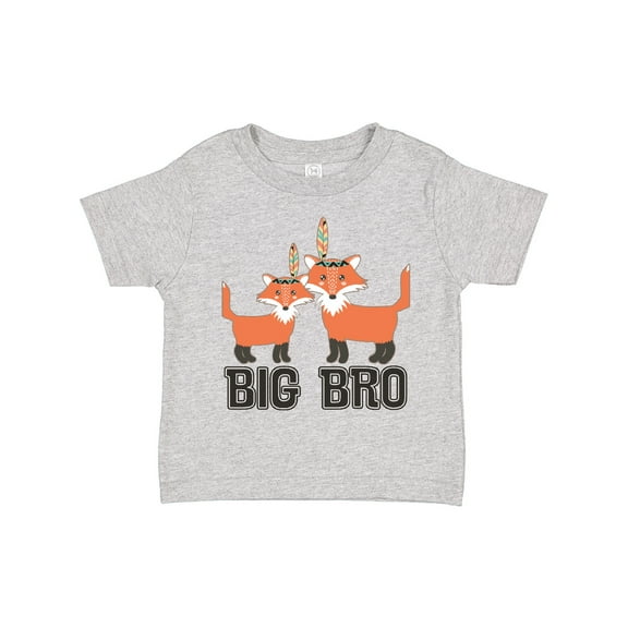 Inktastic Boy Fox Brother Announcement Boys Toddler T-Shirt
