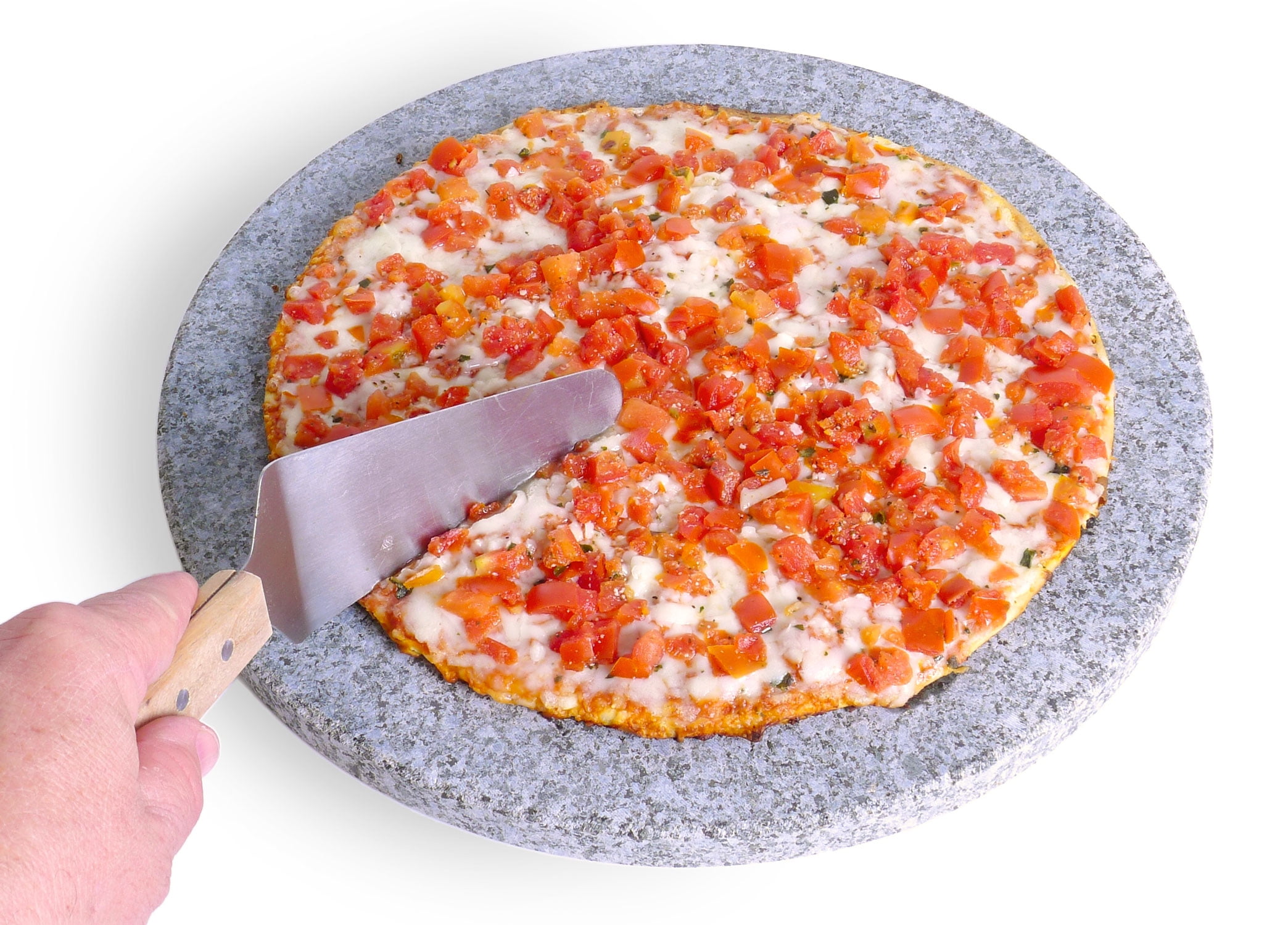 Spiceberry Home Granite Pizza Stone, 14-Inch by Squish
