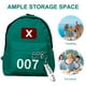thumbnail image 4 of Sports Daypacks Al Aire Libre Bolsos Escolares Cosplay Bolsas Mochila Corea Temporada2 Unisex Impresión Sólida Estudiante Gran Capacidad, 4 of 9