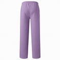 thumbnail image 4 of UAYOTSE Boys Casual Pants Fleece Sweatpants Lightweight Open Bottom Lounge Pants Drawstring Jogger Pants with Pockets,Sizes 5-6 Years, 4 of 5