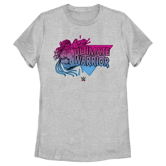 Women's WWE Ultimate Warrior Logo  Graphic Tee Black X Large