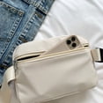 thumbnail image 1 of Bolsa de pecho informal Correa ajustable de hombro Cremallera para entrenamiento Correr Viajes JShteea Para Estrenar, 1 of 8