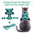 thumbnail image 3 of Foulard pour Chat avec Laisse, Foulard et Laisse pour Chat, Foulard Ajustable pour Chat, Foulard pour Chat et B, 3 of 5