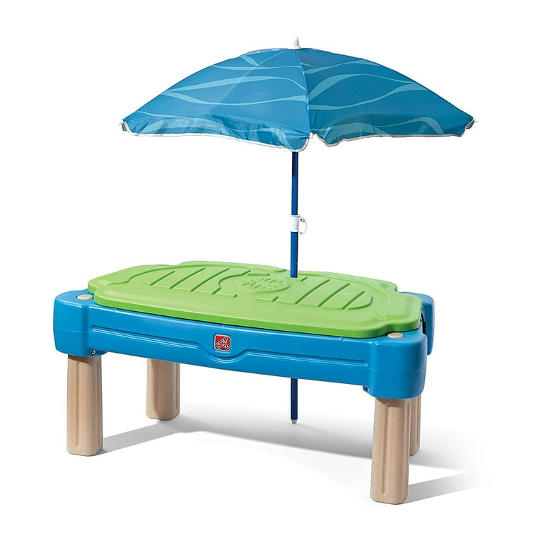 Step2 Cascading Cove Sand Water Table with Umbrella