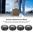 thumbnail image 4 of Luggage Wheel, Sturdy 4PCS Flame Retardant Light Weight PVC Luggage Swivel Wheel Environment Friendly  For Home, 4 of 8