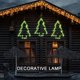 thumbnail image 3 of Del La Habitación Navidad Navideña 1/2/3 Piezas LED Cuerda Funciona Con Pilas Control Remoto Verde, 3 of 9