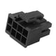 thumbnail image 3 of 30 piezas 4,2 mm 6 + 2 pines 8P Conector macho Plástico para PC ATX tarjeta gráfica GPU Negro shaofei, 3 of 5