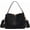 Black, variant on Vintage PU Leather Bucket Bag, Multi-way Shoulder Crossbody Bag for Daily Use