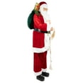 thumbnail image 3 of Northlight 72" Red and White Santa Claus with Naughty or Nice List Christmas Figure, 3 of 4