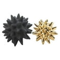 thumbnail image 1 of Black and Gold Spike Sculpture Set, 1 of 2