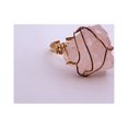 thumbnail image 3 of Natural Rose Quartz Gold Adjustable Ring, 3 of 6
