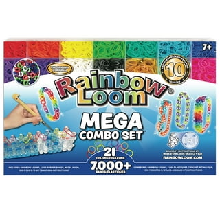 Rainbow Loom BFF Mega Button Set, Bracelet Making Kit using Bracelet  Buttons, Children Ages 7 and Up 