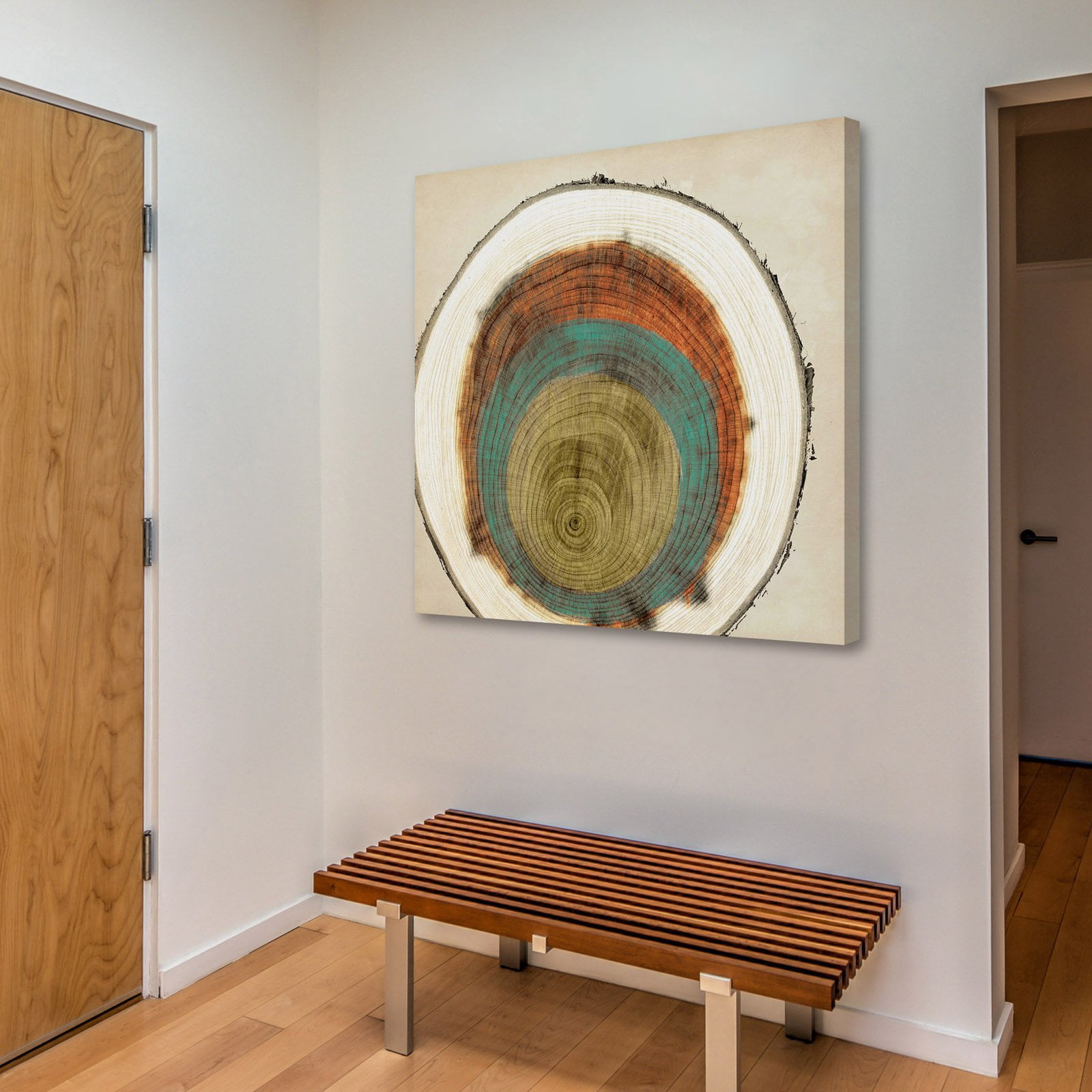 Marmont Hill "Expanding Rings" Painting Print on Wrapped Canvas