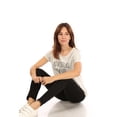thumbnail image 4 of RAE DUNN Women's Short Sleeve Icon T-Shirt Short Sleeve Tee, 4 of 5