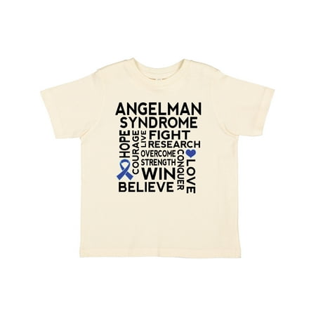 

Inktastic Angelman Syndrome Awareness Support Gift Toddler Boy or Toddler Girl T-Shirt