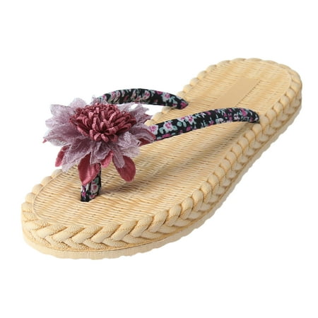 

QYZEU Long Boots for Women Wide Calf Over Knee Pool Sandals Women Women Multicolor Floral Thong Slippers Flat Floral Strap Thong Slippers Fashion Beach Flat Floral Slippers