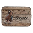 thumbnail image 1 of Carolines Treasures SB3055DDM Rodeo Cowgirl Barrel Racer Dish Drying Mat, 1 of 1