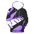 thumbnail image 4 of Yanghang Oversized Hoodies Men Casual Fashion Hooded Sweatshirts Round Neck Print Pullover Long Sleeve Tops Sweatshirt, 4 of 6