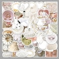 thumbnail image 2 of Paquete de pegatinas Pearl Aesthetic, 50 unidades, elegantes, blancas y doradas, 2 of 2