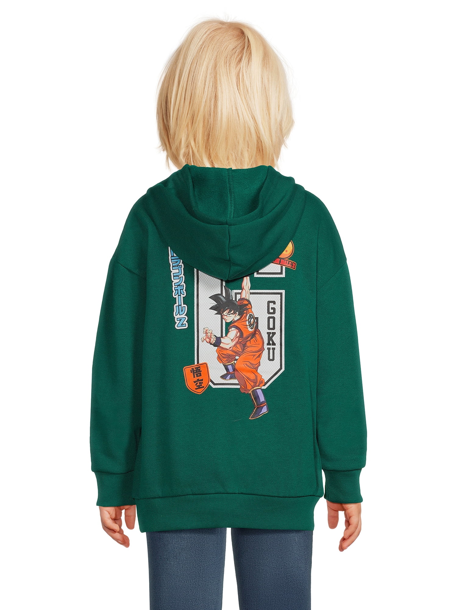Dragon Ball Z Boys Long Sleeve Graphic Hoodie Sweatshirt, Sizes 4-18