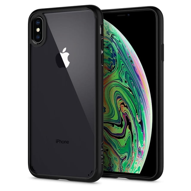 Funda Ultra hybrid Spigen para iPhone XS max Matte black