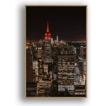 IDEA4WALL Framed Canvas Wall Art Beautiful Bridges in the City