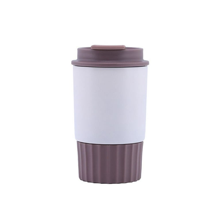 Stainless steel thermos cup Bottle for Hot Coffee or Cold Tea Drink Cup  Slim Line Travel Size Compact(360ml) 
